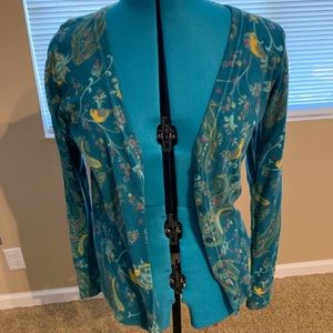 Merona bird cardigan